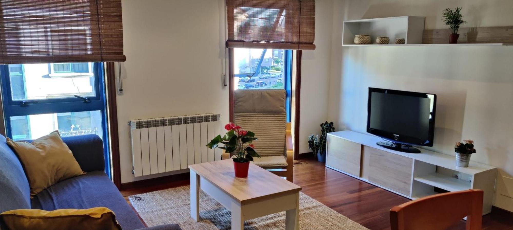 Апартаменты Piso Plaza 10 Амес Экстерьер фото